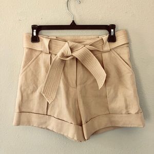 DVF high waisted shorts